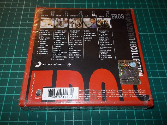 EROS RAMAZZOTTI - The Collection (5CD BOX)