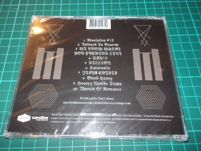 Marilyn Manson - Heaven Upside Down (CD)