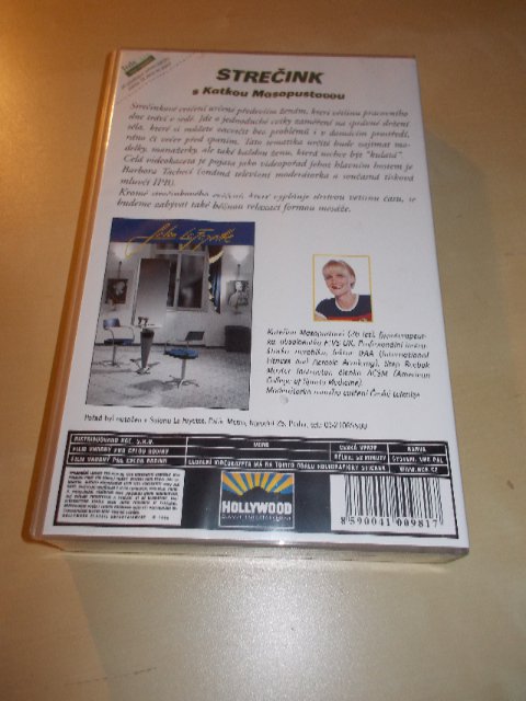 CVIČENÍ - STREČINK S KATKOU MASOPUSTOVOU - (VHS)