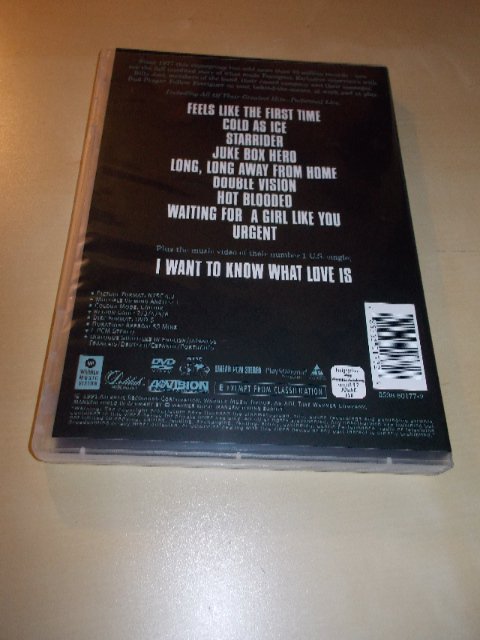 Foreigner ‎- The Foreigner Story (Feels Like The First Time) (DVD) BAZAR ROZBALENO 