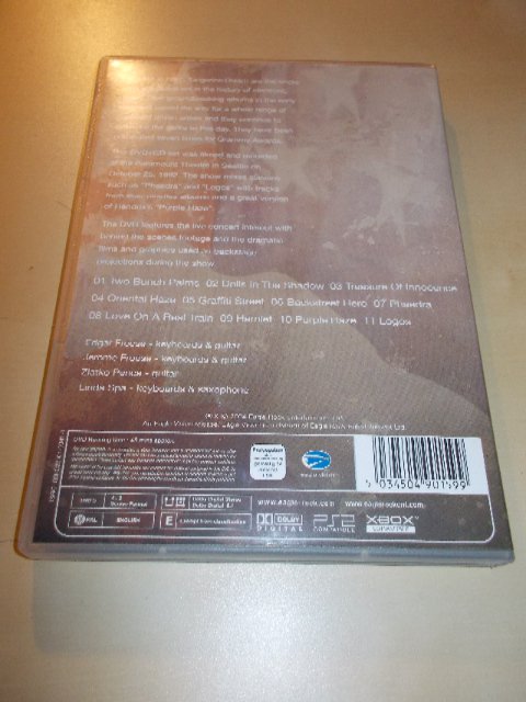 Tangerine Dream ‎- Live In America-1992 (DVD-CD)  BAZAR ROZBALENO