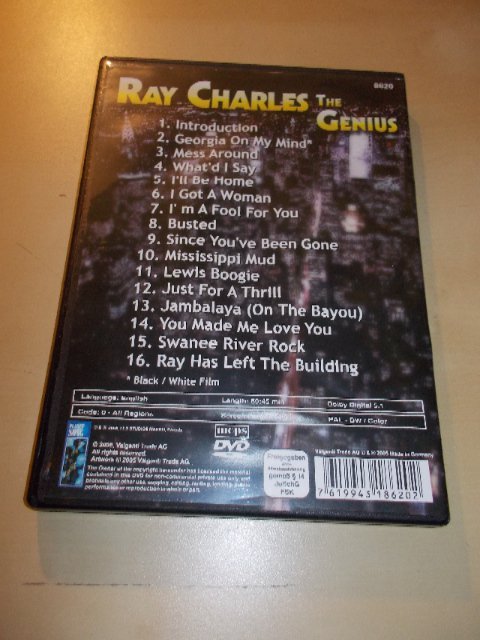 Ray Charles - Genius (DVD) BAZAR