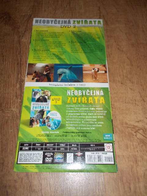 NEOBYČEJNÁ ZVÍŘATA (DVD pošetka) > varianta DVD 2