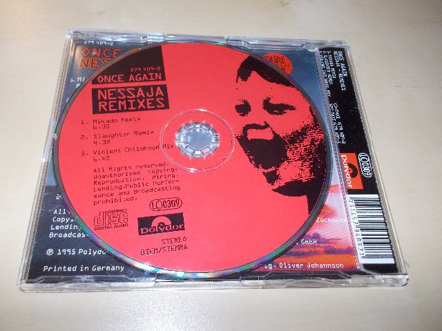 Nessaja - Once Again REMIXES (CD single) BAZAR ROZBALENO