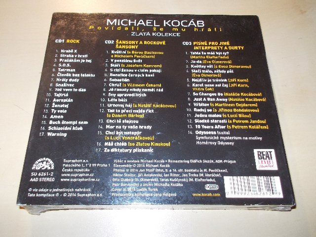 Michael Kocáb - Zlatá kolekce - Povídali, že mu hráli  (3CD)