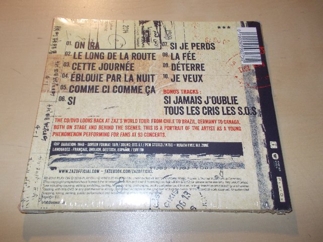 ZAZ ‎- Sur La Route (CD-DVD) Digipack