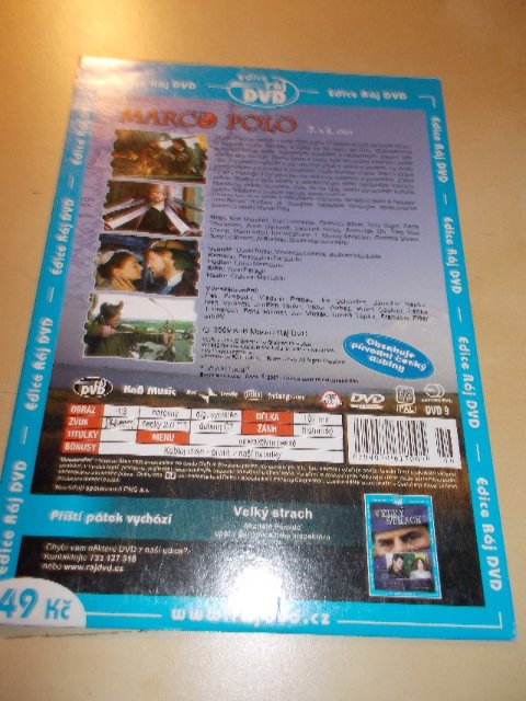 Marco Polo (TV seriál) - 7. A 8. ČÁST (DVD v pošetce) > varianta 7. A 8. ČÁST