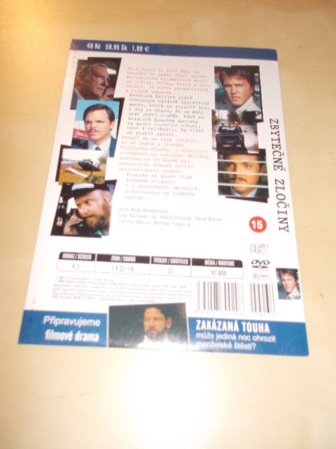 Zbytečné zločiny (TV film) (DVD v pošetce)