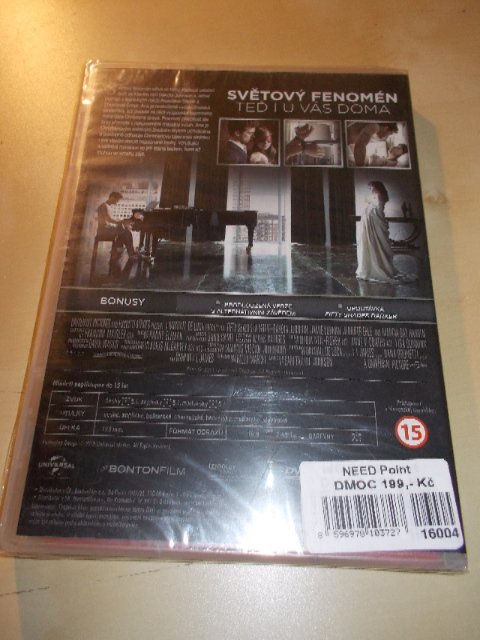 Padesát odstínů šedi - OBSAHUJE NEUVEDENÁ VERZE V KINECH (DVD)