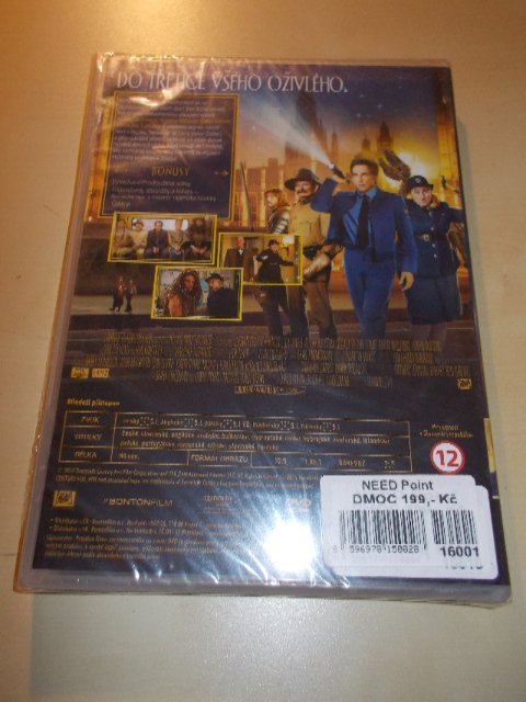 Noc v muzeu: Tajemství hrobky (DVD) > varianta 3 DVD