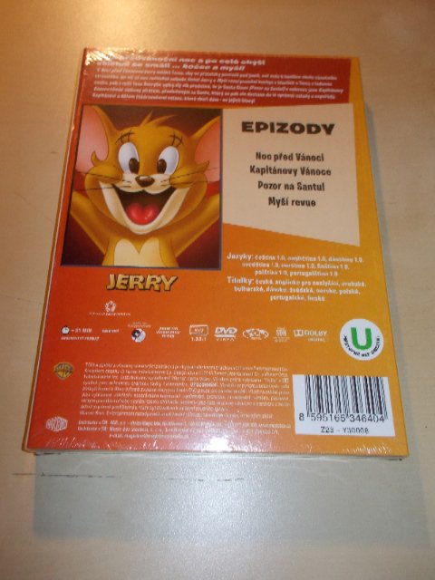 TOM A JERRY - VE FILMU: VÁNOČNÍ PÁRTY (DVD)