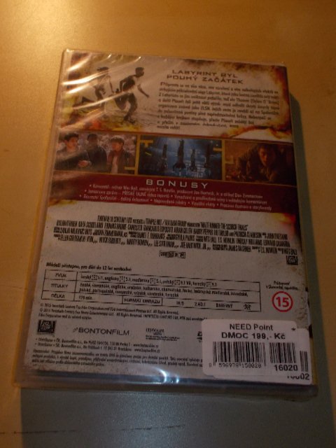 Labyrint: Zkoušky ohněm (DVD)