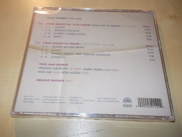 Franz Schubert - Smrt a dívka, Smyčcový kvintet (2CD)