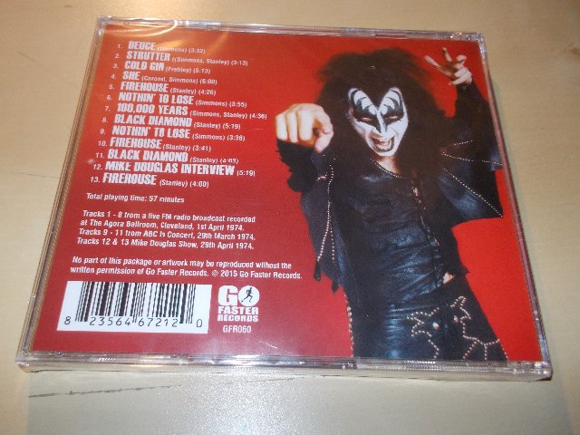 KISS - Agora Ballroom 1974: The Cleveland Broadcast (CD)