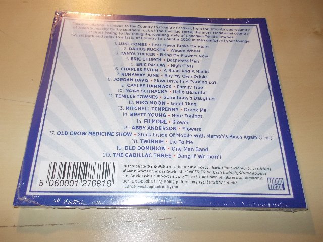 Various ‎– COUNTRY TO COUNTRY 2020 VOL. 5 (CD)