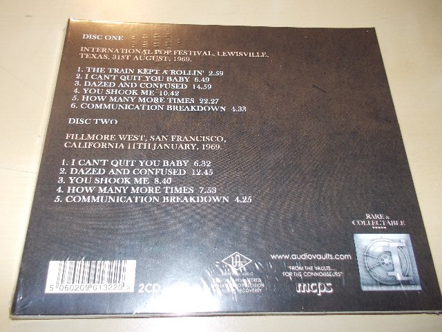 Led Zeppelin - Live In The USA 1969 (2CD) Digipack