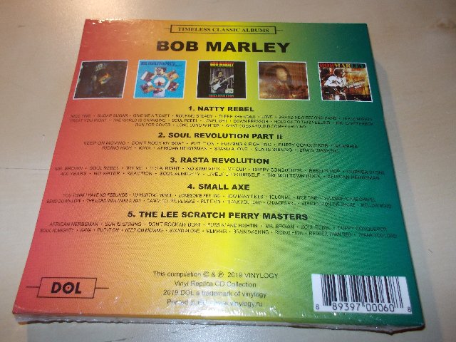 Bob Marley - Timeless Classic Albums (5CD - Box Set)