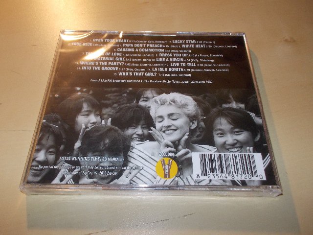 MADONNA - TOKYO 1987 (CD)