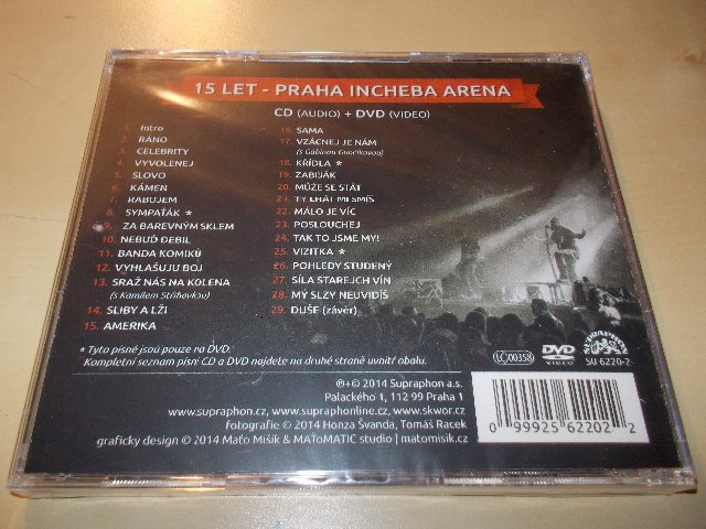 Škwor - 15 let (Incheba Aréna) (CD-DVD)