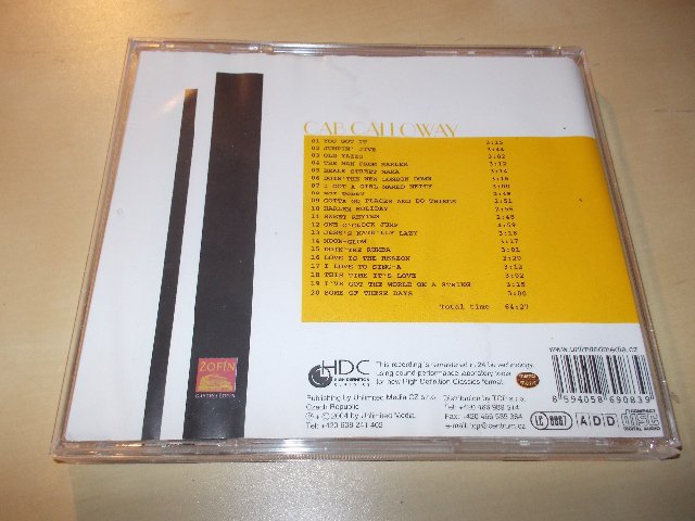 CAB CALLOWAY - THE KINGS OF BIG BANDS (CD) BAZAR ROZBALENO 