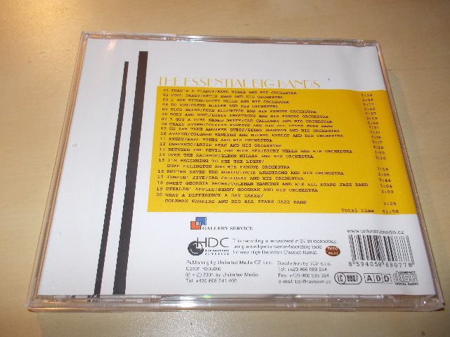 Various - THE ESSENTIAL BIG BANDS (CD) BAZAR ROZBALENO 