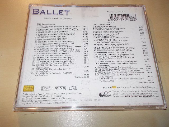 Various - 50 GOLDEN MOMENTS - BALLET (2CD) BAZAR