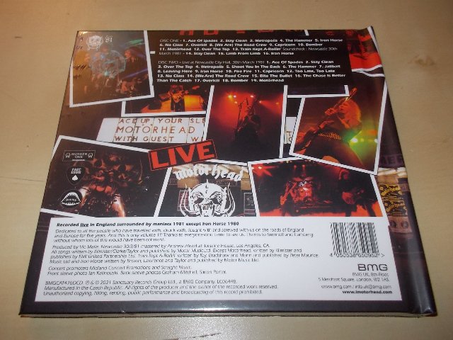 Motörhead - NO SLEEP ´TIL HAMMERSMITH - LIVE (2CD) Digipack > varianta (2CD) Digipack