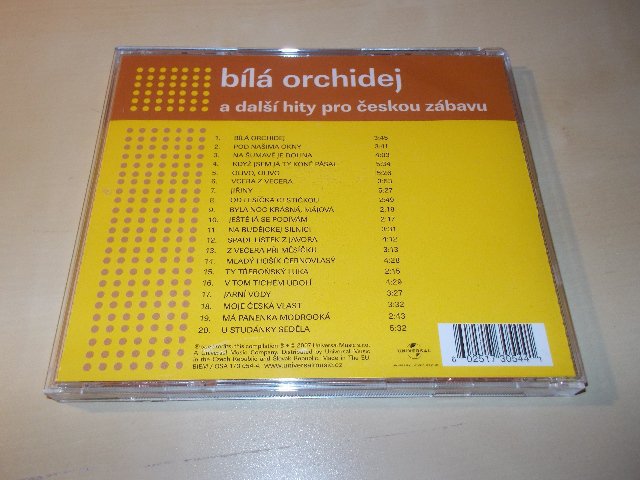 Various Artists - Bílá orchidej - A další hity pro českou zábavu (CD) BAZAR ROZBALENO 