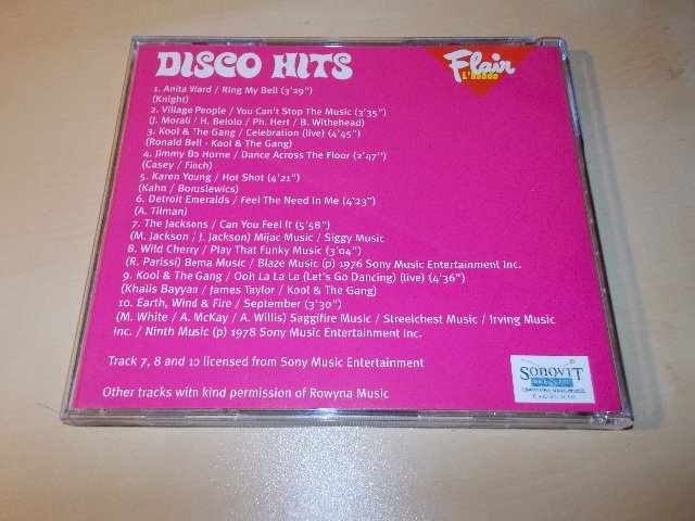Various Artists - DISCO HITS - FLAIR L HEBDO (CD) 