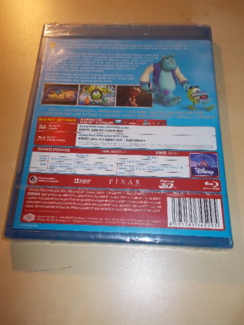 Univerzita pro příšerky - BLU-RAY 3D + 2D VERZE