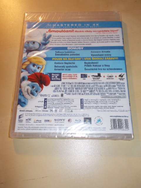 Šmoulové 2 VE 3D - BLU-RAY 3D + 2D VERZE > varianta Šmoulové 2 VE 3D