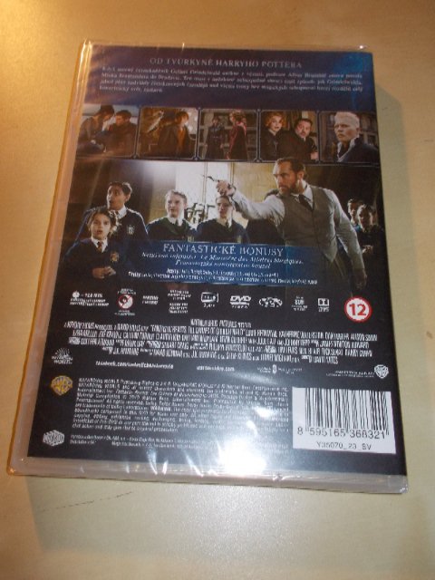 Fantastická zvířata: Grindelwaldovy zločiny (DVD) 