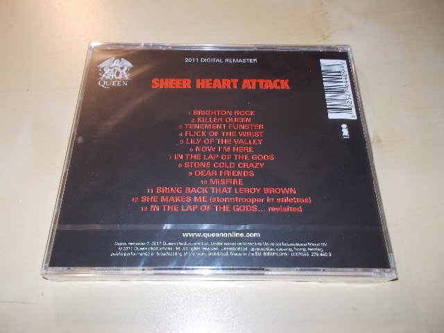 Queen - Sheer Heart Attack (CD) DIGITAL REMASTER 2011 > varianta VYDALO: UNIVERSAL INTERNATIONA
