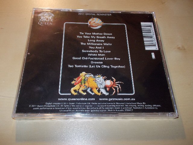 Queen - A Day At The Races (CD) DIGITAL REMASTER 2011