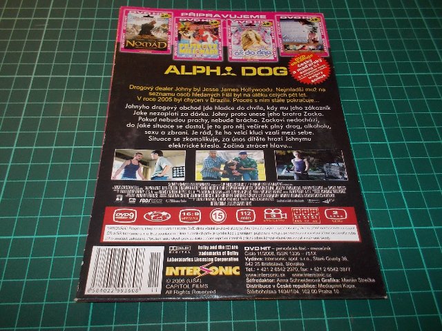 Alpha Dog (DVD v pošetce)
