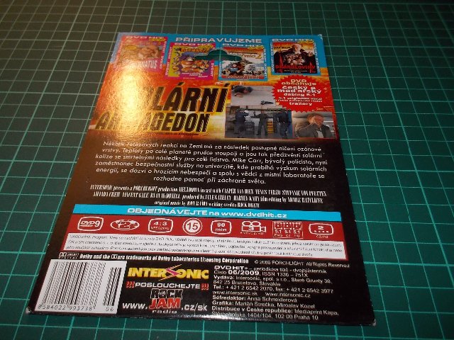Solární armagedon (TV film) (DVD v pošetce) > varianta CZ
