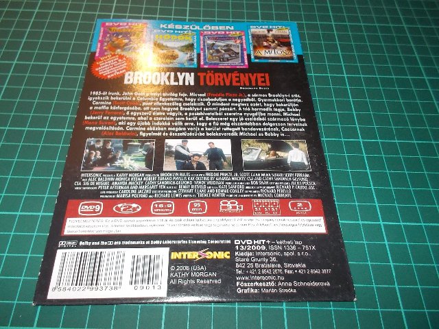 Zákony Brooklynu (DVD v pošetce)