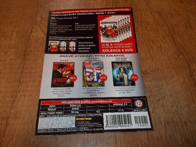 Heidi klum: svět modelingu (pořad) (DVD v pošetce) > varianta 1 DVD