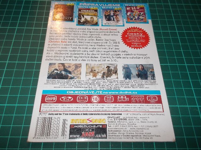 3:10 Vlak do Yumy (DVD v pošetce)