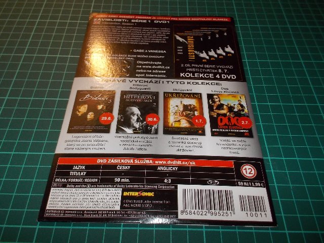 Závislosti (pořad) (DVD v pošetce) > varianta 1 DVD