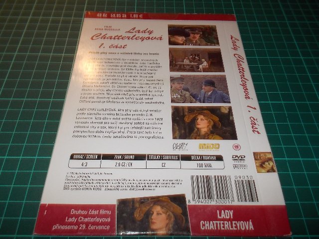 Lady Chatterleyová (TV film) (DVD v pošetce) 