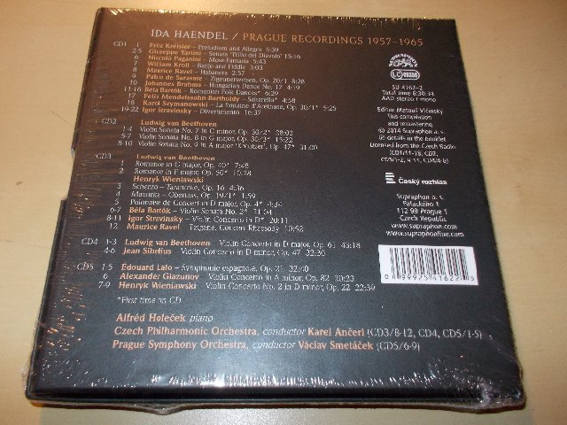 Ida Handel - Prague Recordings 1957-1965 (5CD)