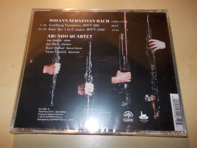 Johann Sebastian Bach - Goldbergovy variace (CD)