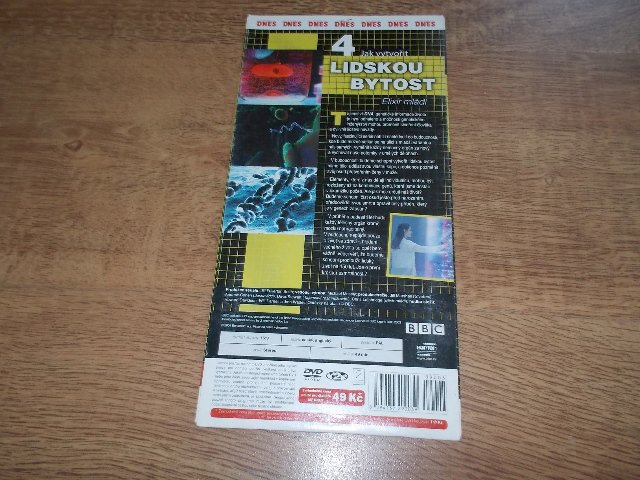 Jak vytvořit lidskou bytost (seriál) (DVD v pošetce) > varianta 4 DVD