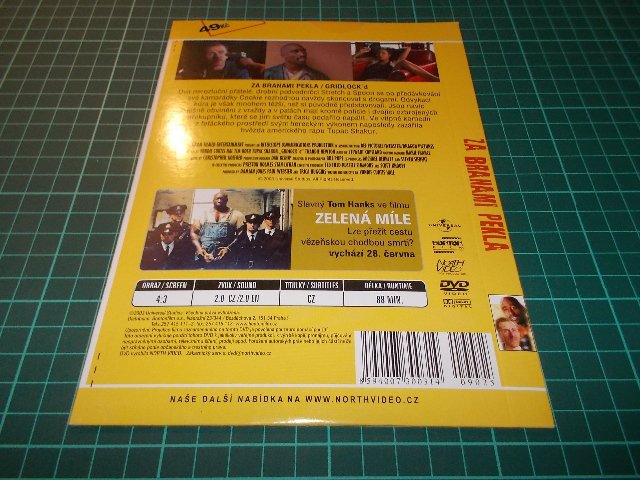 Za branami pekla (DVD v pošetce)