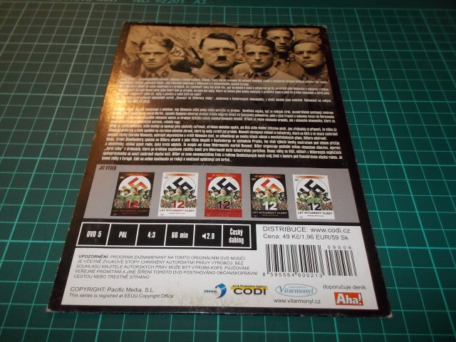 12 Let Hitlerovy vlády DISK 6. (DVD v pošetce)