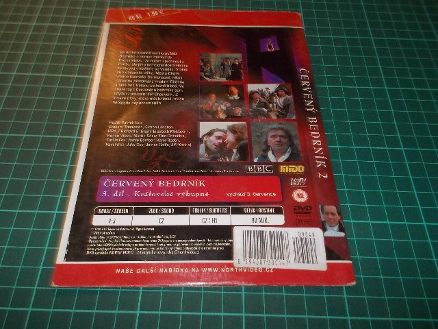 Červený Bedrník (TV seriál) DISK 2. (DVD v pošetce) > varianta DISK 2.