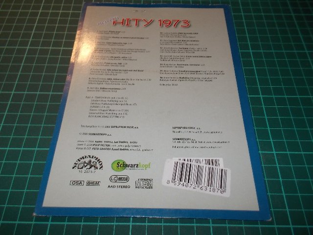 Největší hity 1973 (CD v pošetce) > varianta 1973B
