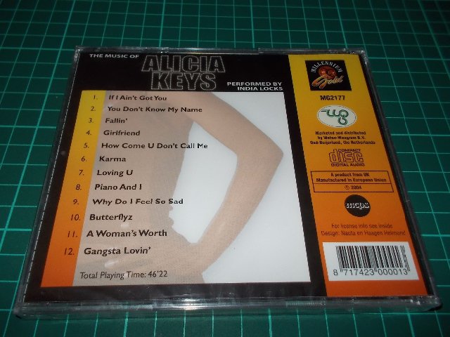 The Music of Alicia Keys - ORMED BY INDIA LOCKS (CD)