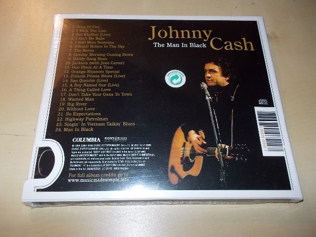 Johnny Cash - Man In Black: The Definitive Collection (CD Digipack)